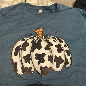 Bella Canvas Blue Pumpkin tshirt sz 4X